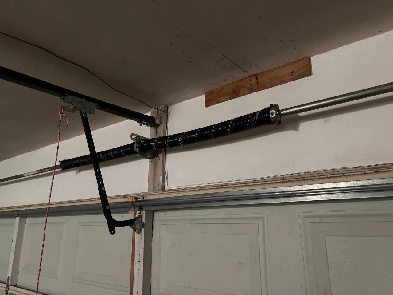 Before — Garage Door Repair in Austin, TX