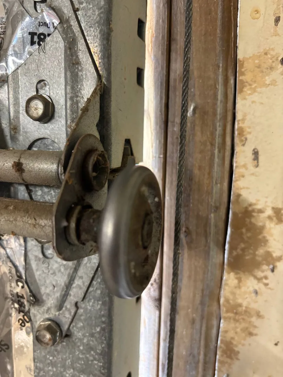 Before — Garage Door Opener Repair in Austin, TX
